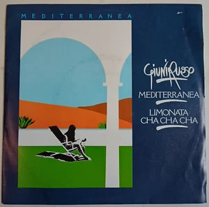 GIUNI RUSO - MEDITERRANEA - 1984 ITALIAN 7" SINGLE PS, SYNTH POP - Bild 1 von 4