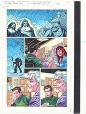 Peter Parker: Spider-Man 1999 p.37 - Scrier, Man-Thing, Peter by John Kalisz