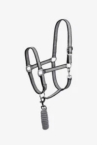 Horze Munich Halter & Lead Set - Alloy Grey - Picture 1 of 3