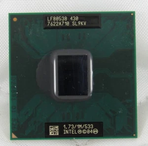 SL9KV Intel Celeron M 430 Processor LF80538NE0301M BX80538430 Socket M - Picture 1 of 1