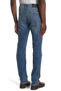 NUEVO HUDSON Para Hombre Blake con Cremallera Mosca Delgados Pierna Recta Elastizados Talla 30 Mickey Fin - Imagen 1 de 12