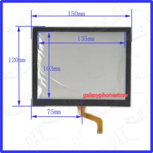 NEW For KDT-6365 150*120mm Touch Screen Glass - Afbeelding 1 van 1
