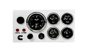 CUMMINS Marine Engine Instrument Panel, Pre-wired - Made in USA - Picture 1 of 3