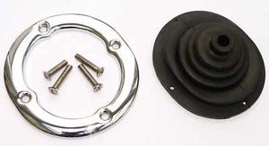 Gearlever Gaiter / Boot and Chrome Ring for MGB MGBGT / MG BGT, BHH2049 & AHC187 - Picture 1 of 1