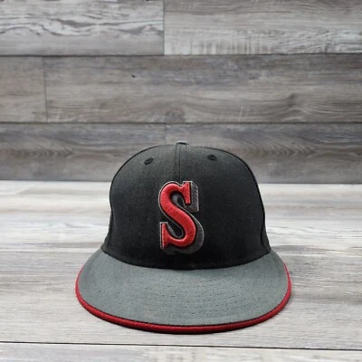 New Era MLB Seattle Mariners Rare Cap Hat Adult Mens Fitted Size 7 1/4 - Image 1 of 4
