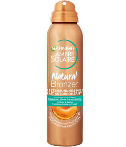 Spray Garnier  NATURAL BRONZER  Autobronzant à l’huile d’abricot sublime bronze