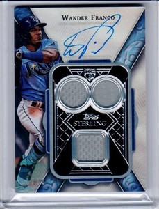 2022 Topps Sterling Triple Relic Auto RC WANDER FRANCO Rookie Card 2/10 SP