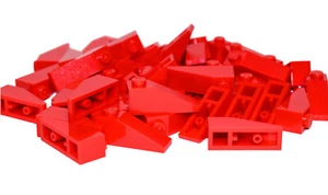 😀 LEGO Roof Slope Tile # RED 1x3 33-degres # pack x50 pieces # BRAND NEW - Picture 1 of 1