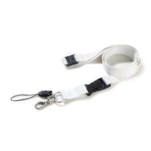 10 x Lanyard Neck Strap ID Badge Card Pass Holder Strong Metal Clip Work NHS lot - Picture 1 of 1