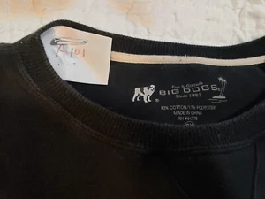 Sweatshirt Big Dogs dunkelblau 3X - Bild 1 von 7