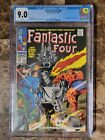Fantastic Four #80 CGC 9.0 1968 Stan Lee Jack Kirby 1. Tomazooma WEISS Seiten