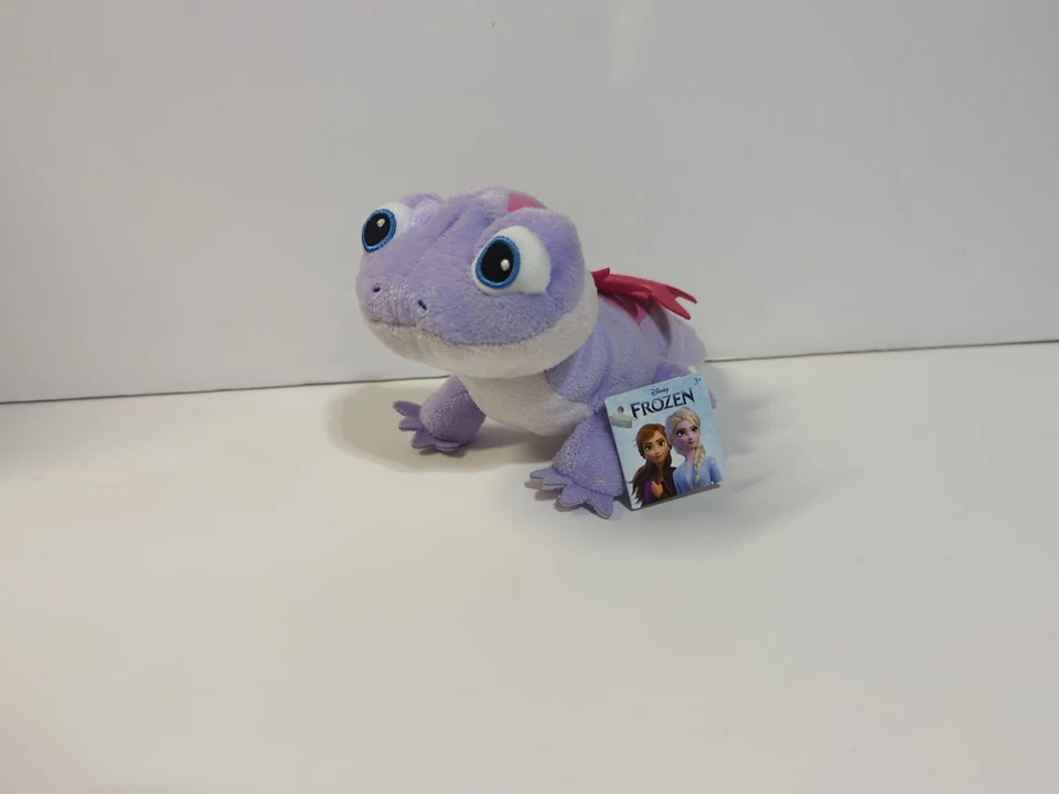 Disney Frozen 2 II Bruni The Fire Spirit Salamander 9" Purple Mini Plush Animal