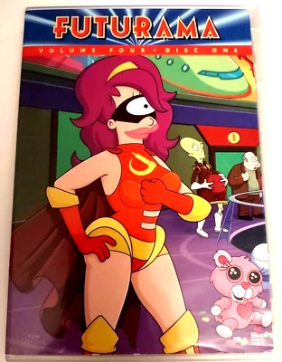 Futurama DVD Disc One Volume 4 Episodes 1-5 Funny Animation Comedy Series 2004 _ - Image 1 of 4