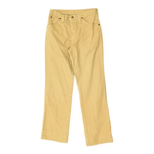 Wrangler Mens Beige Straight Leg Jeans | Vintage Western Style Designer Denim - Picture 1 of 2