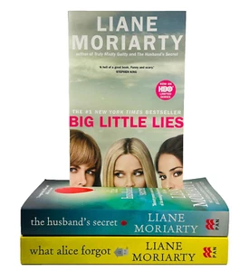 Big Little Lies Husband's Secret What Alice Forgot Liane Moriarty PB Book Bundle - Picture 1 of 12