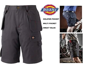 Mens Dickies Eisenhower Redhawk Pro Cargo Shorts Holster Multi Pocket Work 28-48 - Picture 1 of 5