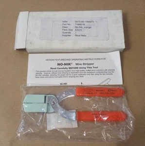 Ex MOD /|\ Claus Miller Ripley Tools NO-Nik Pelacables Naranja T-NN016 - Imagen 1 de 2