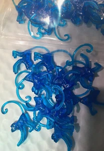 The Blue Monkey Theme Markers Party Bar Plastic  25 of JUST 1 color Decorate - Picture 1 of 8