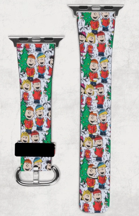 A Charlie Brown Christmas Peanuts Apple Watch Band 38/40/41 & 42/44/45 Snoopy - Image 1 of 1