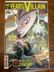 DC Año del Villano #1 ¡El evento de verano comienza aquí! Batman Mile High Variant! - Imagen 1 de 1