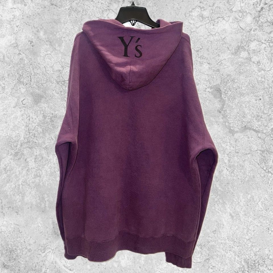 Y’s for Men by Yohji Yamamoto Purple Hoodie Size 4 Oversized Japan - Image 1 of 4