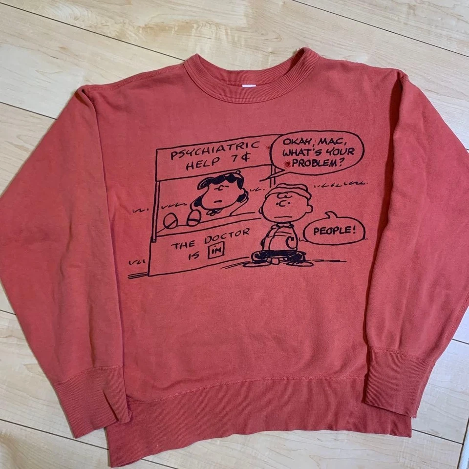 Warehouse × Peanuts Vintage Snoopy Sweatshirt Japan - Image 1 of 4