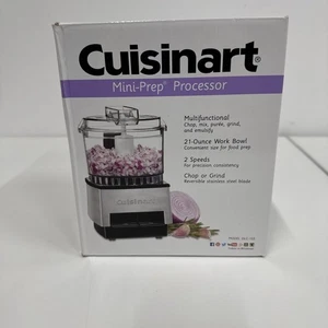New Cuisinart Mini Prep 21oz Food Processor Model DLC-1SS - Picture 1 of 2