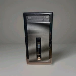 WIN 10 PRO HP 400 G1 MT Tower PC Intel Pentium 3GHz 8GB RAM SSD Reset - Picture 1 of 7