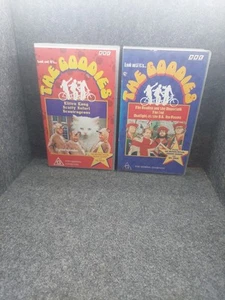 The Goodies VHS 2x videos Beanstalk Kitten Kong BBC ABC PAL - Picture 1 of 7