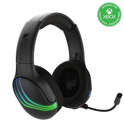PDP Xbox Afterglow Wave Wireless Headset Black - Image 1 of 4