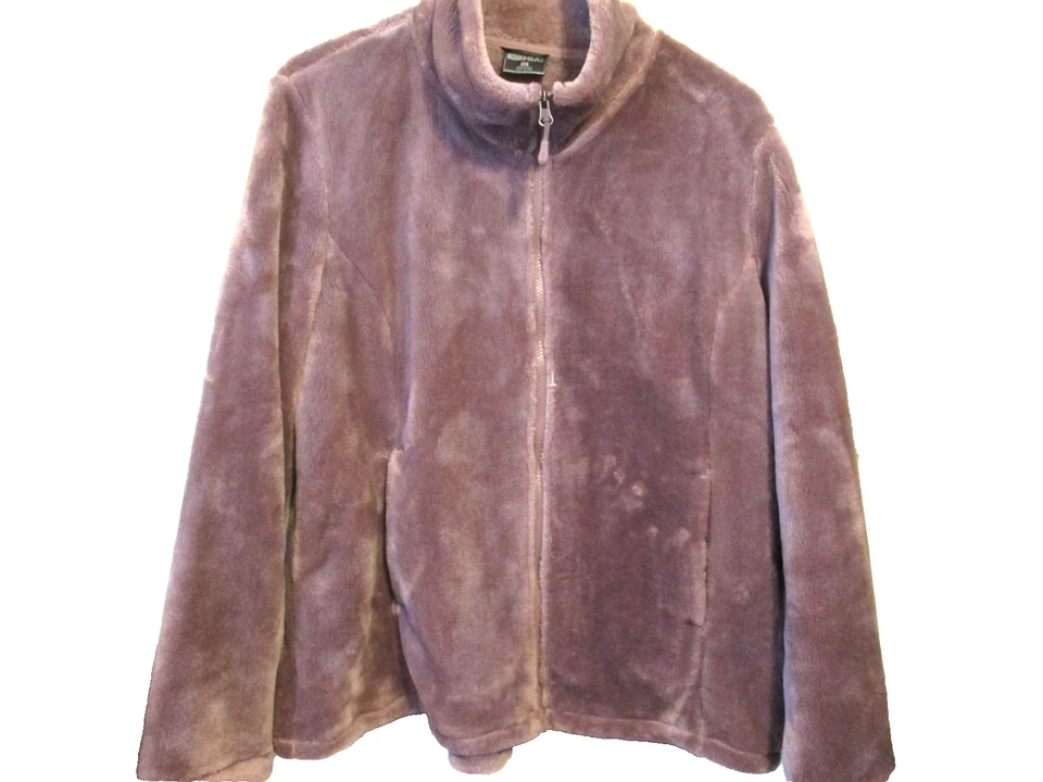 Chaqueta de piel sintética púrpura XL para mujer 32 Degree Heat nueva sin etiquetas Foto 1 de 4