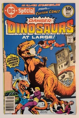 DC Special #27 (1977) FN Captain Comet "Danger: Dinosaurs at Large!" - Image 1 of 2