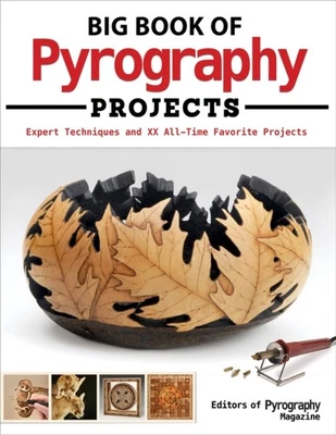 Big Book of Pyrography Projects (Paperback Book) - Image 1 of 2