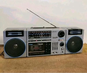 Stereo Kassettenradio Phonola TR4845 Ghettoblaster Tragbares Radio Vintage AM/FM✅ - Bild 1 von 8