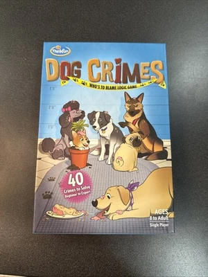 ThinkFun Dog Crimes Single Player Logic Game - Image 1 of 2