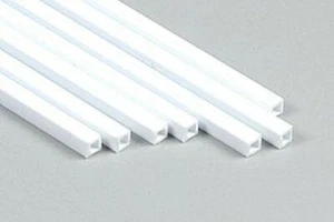 Plastruct 1/8 Fineline Square Tubing Styrene #90621 x - Picture 1 of 1