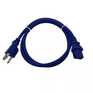 4ft Blue Power Cord for SONY PLAYSTATION 4 PS4 PRO VIDEO GAME CONSOLE - Picture 1 of 1