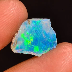 Ópalo seco áspero 2,00 quilates natural etíope Welo ópalo crudo ópalo de fuego piedra preciosa - Imagen 1 de 4