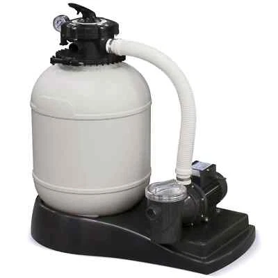 X-Pert Pool Sandfilter Sandfilteranlage Serie 4/6/10/14 für 20-55 m³ mit Pumpe - Bild 1 von 4