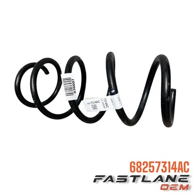 2018-2020 JEEP COMPASS MOLA HELICOIDAL FRONTAL NOVA OEM 68257314AC - Imagem 1 de 4