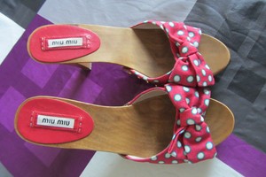 SANDALIAS "MIU MIU" Nº 36,5- COMO NUEVAS- ARTÍCULO ORIGINAL