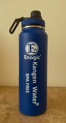 Enagic Kangen Leveluk Stainless Steel Water Bottle Insulated Quality 33oz NEW - Image 1 of 2