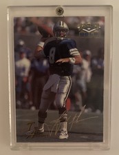 1995 Classic Assets Gold Troy Aikman #28 Signature. Mint Football Card ￼