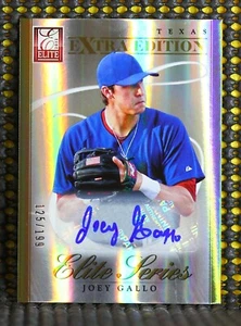 JOEY GALLO  -  2012 ELITE EXTRA EDITION ELITE SERIES SIGNATURES #3  #ED/199 - Picture 1 of 2