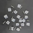 Secure and Stabilize Your Drawers with 100 Pcs Plastic Angle Bracket Fasteners