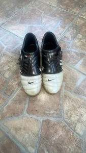2005 Nike Total 90 III IC Indoor Shoes Boots White Pearl Blck 10.5 US Air zoom - Picture 1 of 3