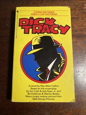 Dick Tracy by Max Allen Collins 1990 Movie Walt Disney Pictures Paperback Book - Image 1 of 2