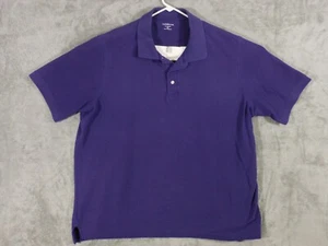 Croft Barrow Poloshirt Herren XL Kurzarm Lila Freizeit - Bild 1 von 9