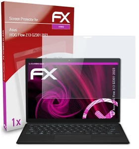 atFoliX Verre film protecteur pour Asus ROG Flow Z13 GZ301 2023 9H Hybride-Verre - Photo 1/5