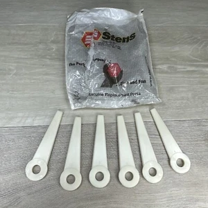 390-039 Nylon Trimmer Blades 6 Pack Fits Stihl 5-3 6-3 20-3 4111-007-1001 - Picture 1 of 4
